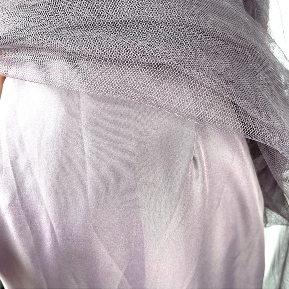 Jenny Yoo Bridesmaid Homecoming Dress Annabelle Lilac Size 0 - Picture 5 of 10